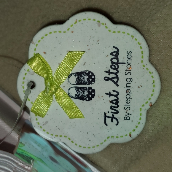 First Steps Girls Slip on Sandals 10 - Picture 3 of 7